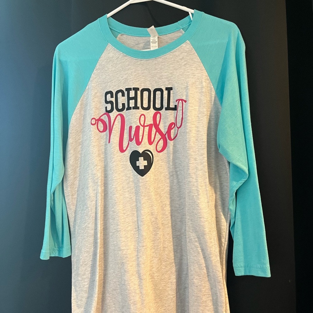 XL women’s school nurse shirt